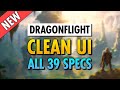 Cleanest dragonflight wow ui  free weakauras  elvui  all classes