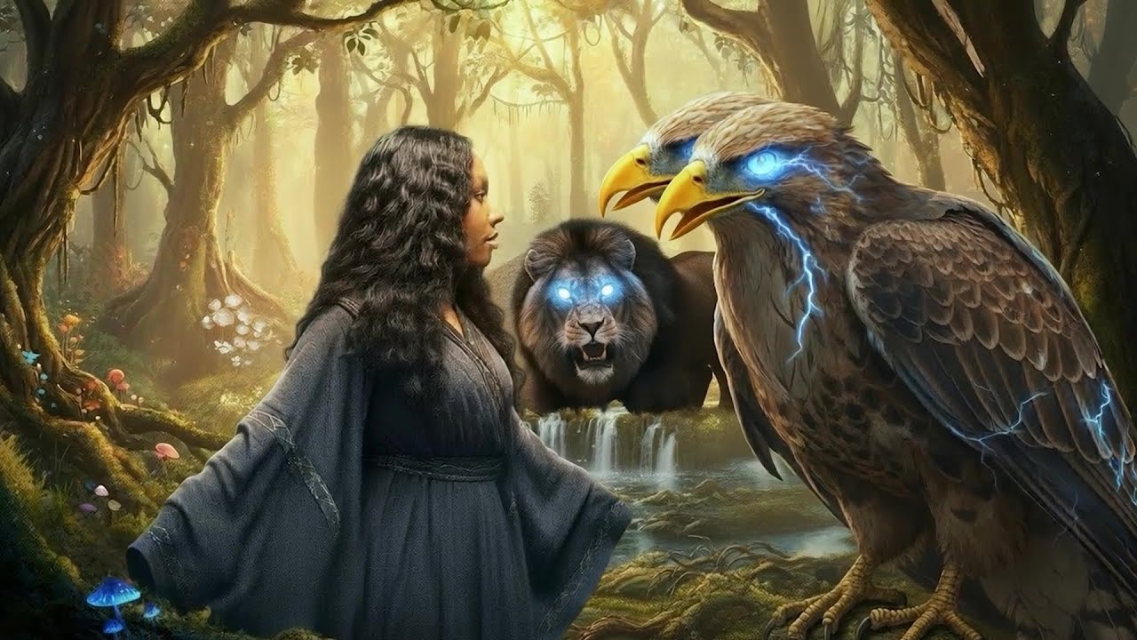 She Saw Her Guardian Angels. They Were Fierce Ancient Creatures!