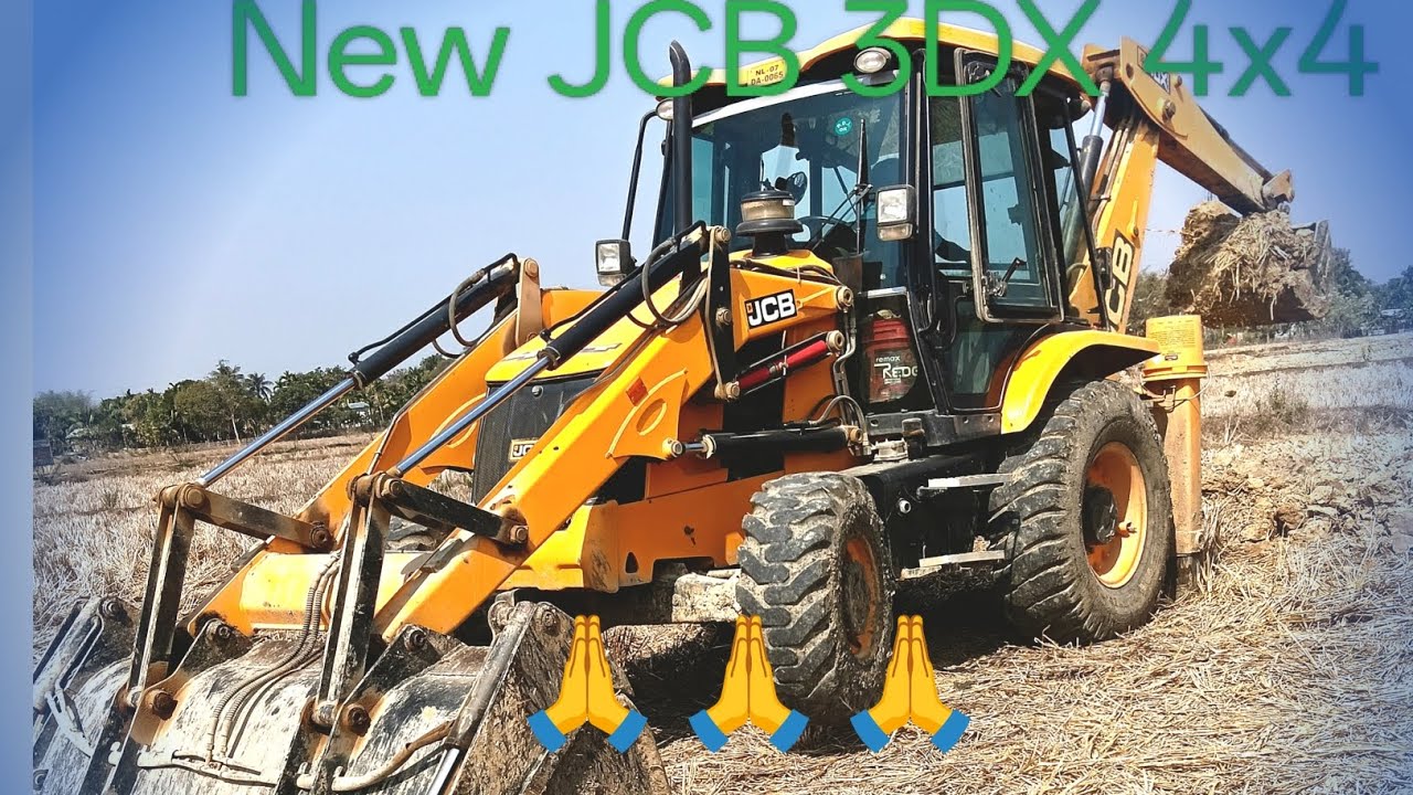 New JCB 3DX 4x4 
