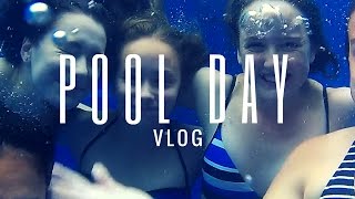 Underwater Mannequin Challenge! Pool day Vlog | Amber Jayde
