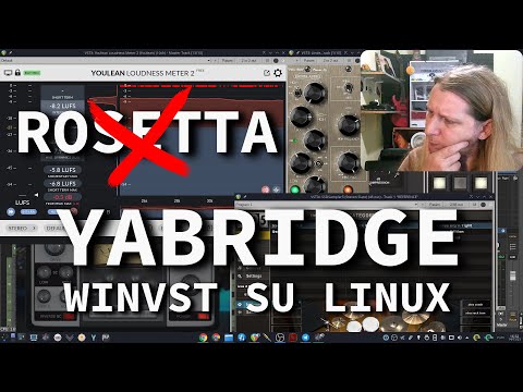 Rosetta per linux? Come usare yabridge per usare i plugin di Windows in Linux