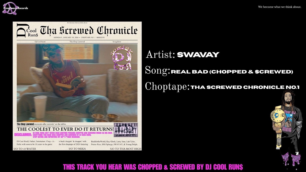 SWAVAY - REAL BAD (Chopped & $crewed) - YouTube