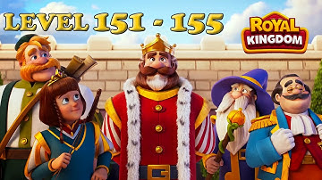 Royal Kingdom level 151 - 155 🏰 No Boosters HD