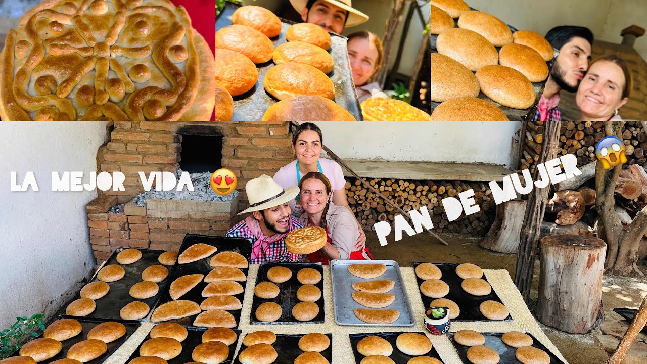 Nuestro PRIMER VIDEO 😱 haciendo el mejor pan del mundo “PAN DE MUJER”…