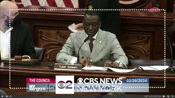 Yusef Salaam Leads Council Hearing On Wrongful Convictions