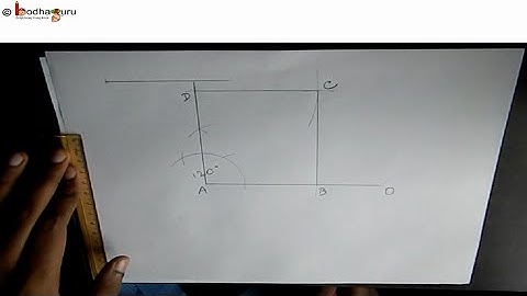 Maths - How to draw a square with a compass - English