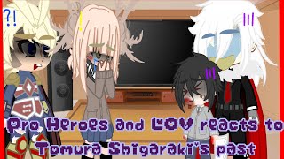 ||Pro Heroes and LOV reacts to LOV's past|| ||Tomura Shigaraki|| ||1/6|| ||MHA/BNHA|| |!!Read Dis!!|