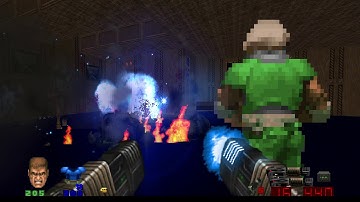 Brutal Final DOOM Plutonia Experiment Map 28: The Sewers, Hard Realism, Pistol Start