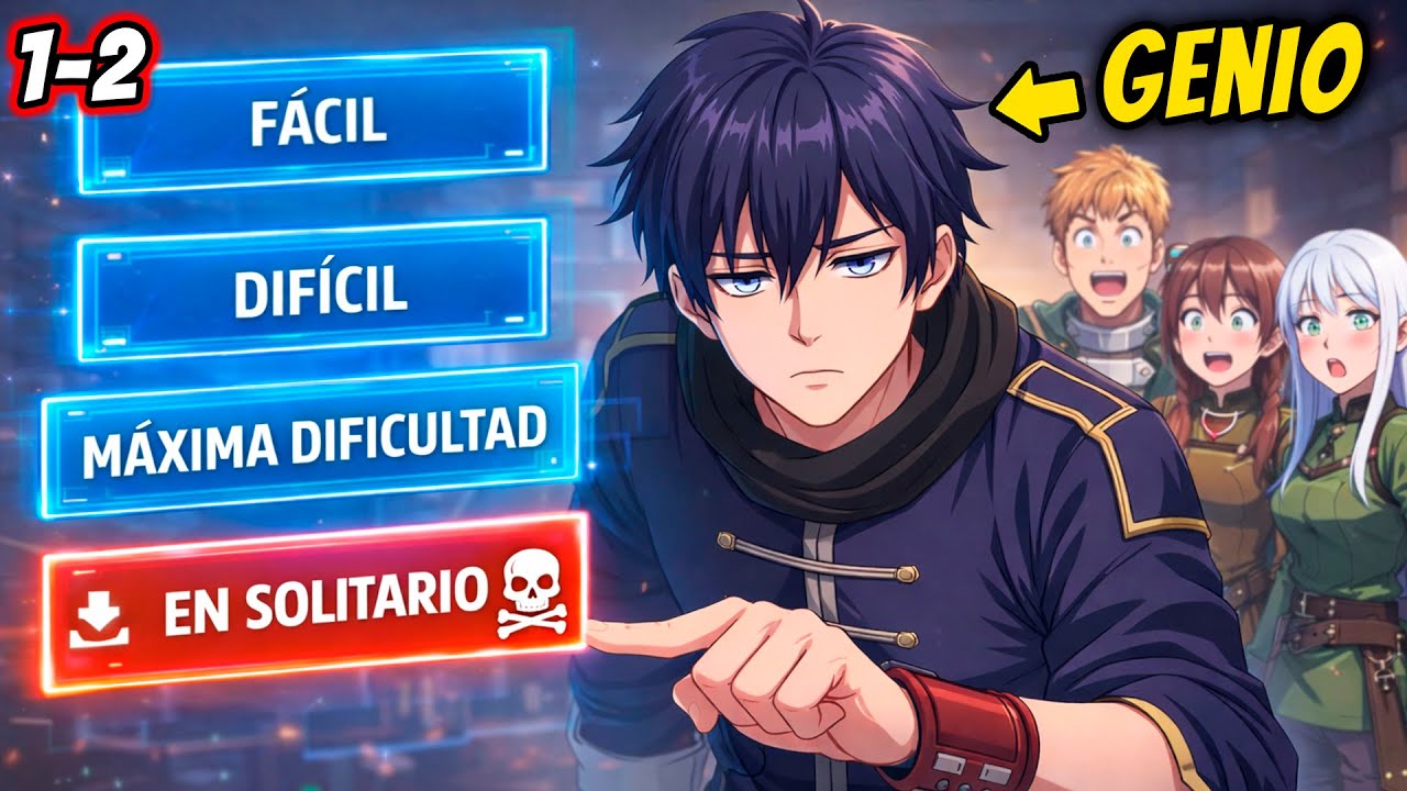 [1-2] ÉL Elige Progresar En SOLO, Y Ahora Obtiene Habilidades 100 VECES MÁS RÁPIDO | Manhwa Resumen