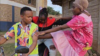 Who would marry such a wife 🥺🤷‍♂️ kwanini unifuate kazini 🤣
