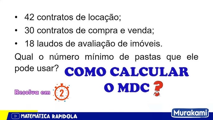 m..d.c - Fácil de calcular 😉#mdc #tikedutok #foryoupage
