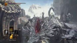 Dark Souls 3 - Ancient Wyvern One Hit Kill - Boss Fight Walkthrough