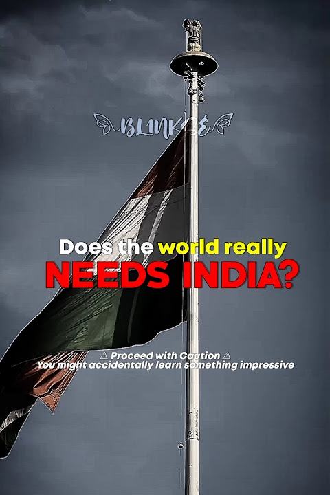 What if India never existed? #bl1nksé