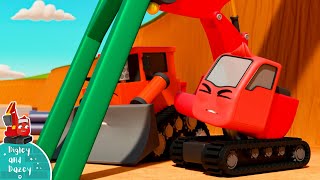 Bridge Is Falling Down  Digley and Dazey | Construction Songs for Kids
