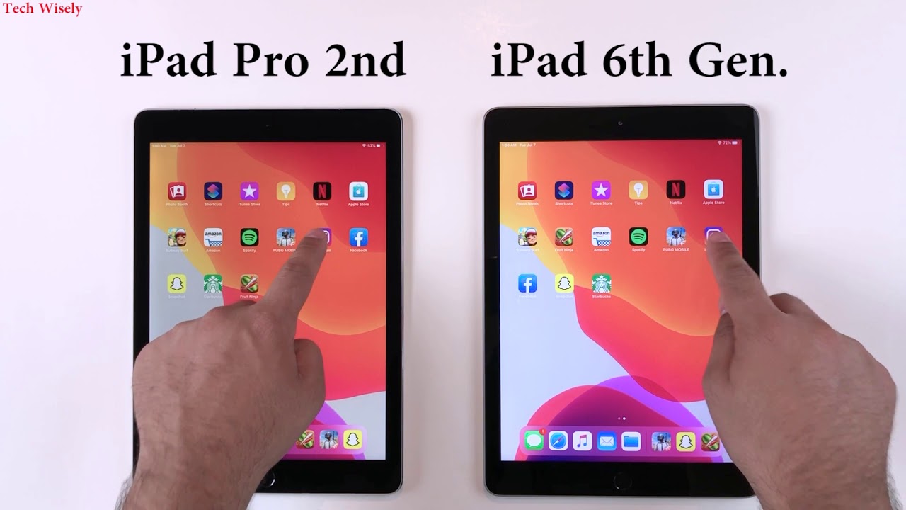iPad 6th Gen VS iPad 2nd Gen SPEED TEST - YouTube