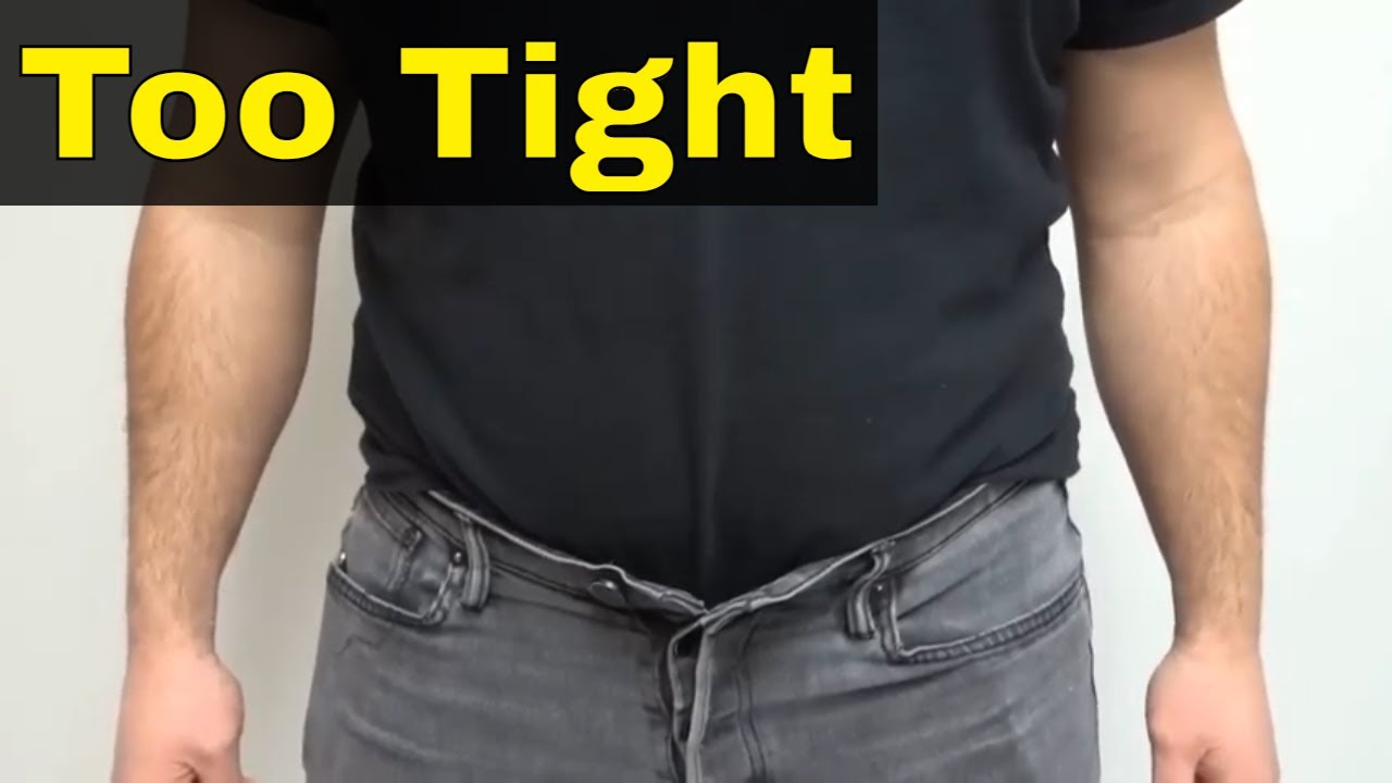 How To Wear Pants That Are Too Tight Useful Life Hack Youtube