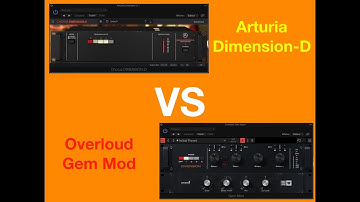 Roland Dimension D emulation : Arturia Dimension-D VS Overloud Gem Mod