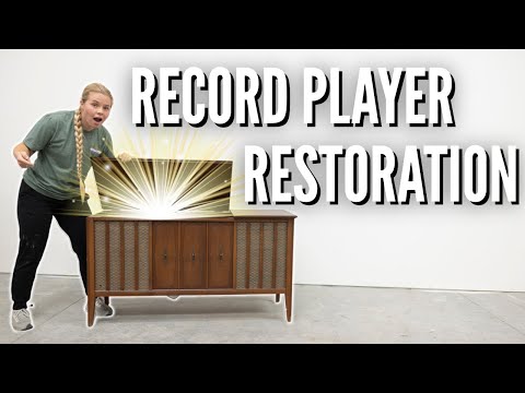 Restoring A Classic | Vintage Record Player Makeover