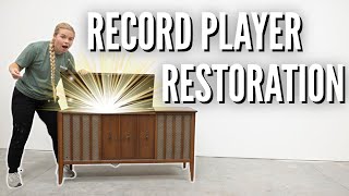 Restoring a Classic | Vintage Record Player Makeover