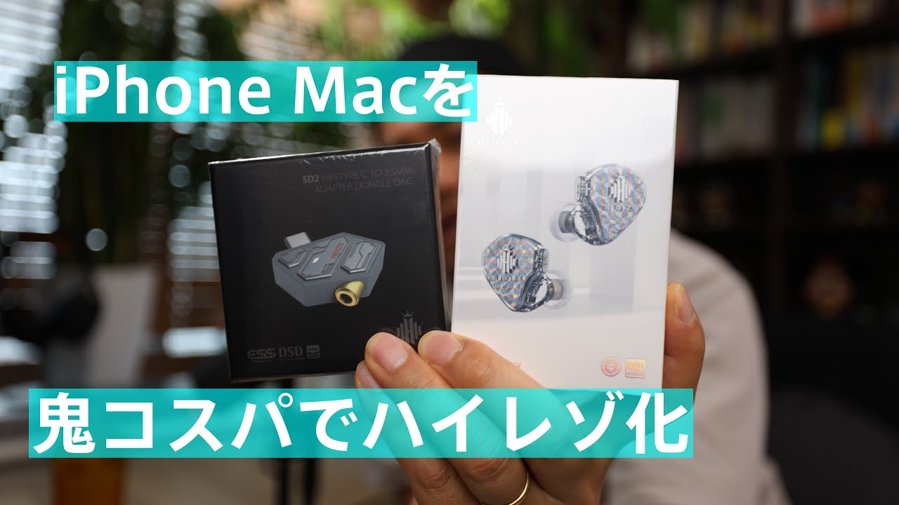 価格破壊】3000円台でハイレゾが聴ける！Hidizs MS-1有線イヤホン＆SD