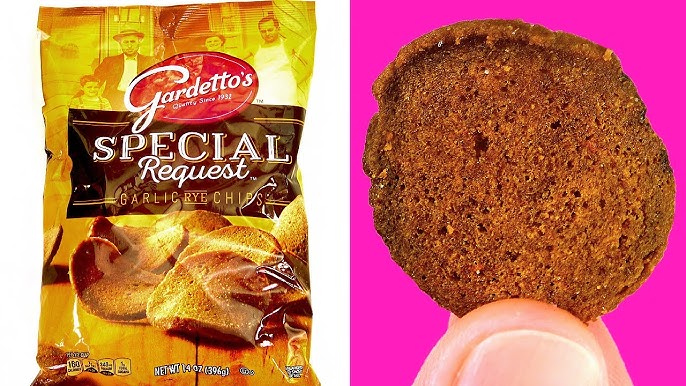 Deliciously Crunchy: Gardetto's Roasted Garlic Rye Chips Review