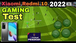 Xiaomi Redmi 10 2022 Gaming Test PES 2021 Mobile/Redmi 10 2022 Gaming review /pes mobile in redmi 10