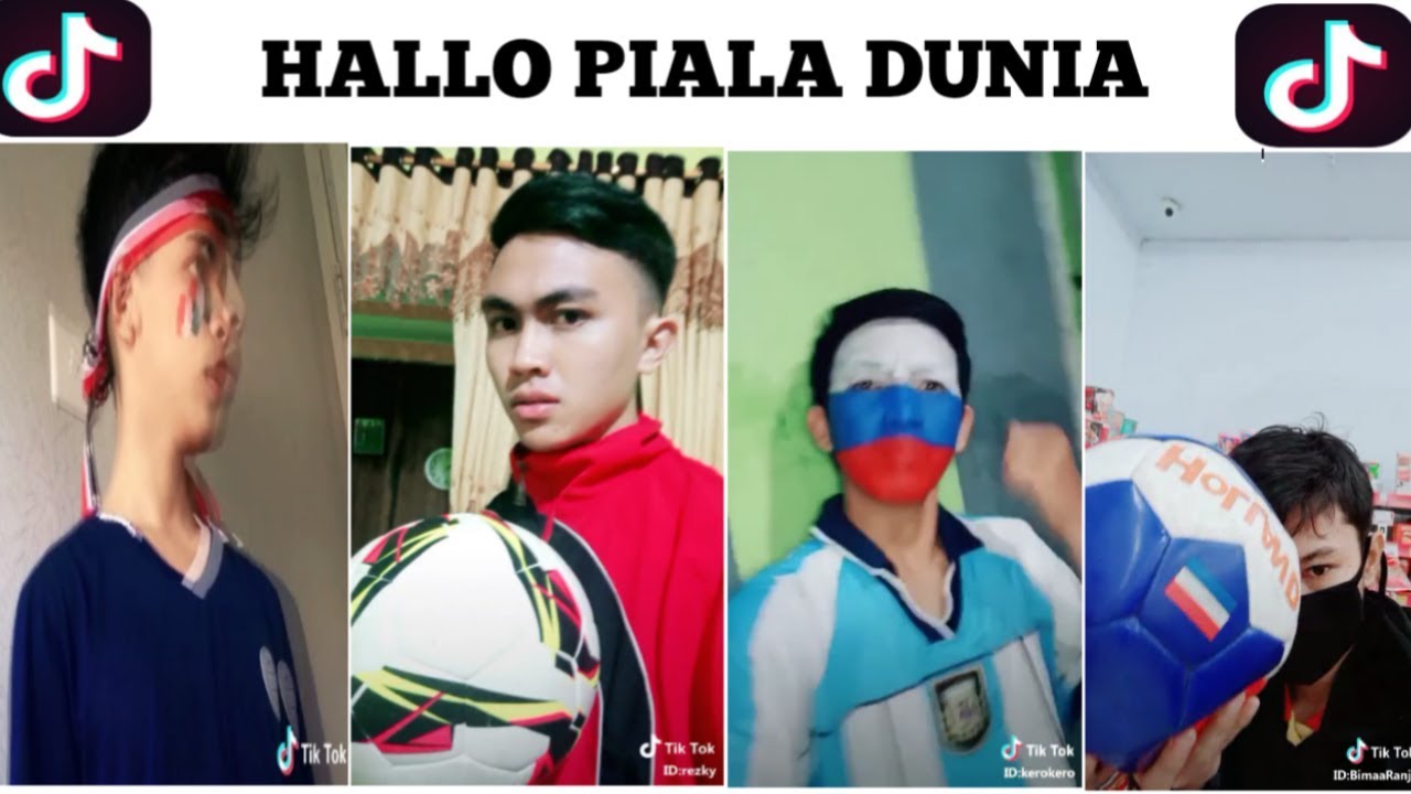 TIK TOK HALLO PIALA DUNIA YouTube