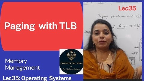 Lec35: Paging with TLB