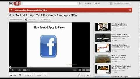How To Add Apps To FaceBook Fan Page By The Maven
