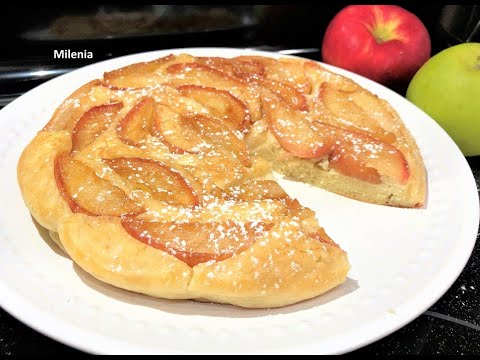 Как приготовить ленивый пирог с яблоками