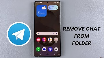 How To Remove Chat From Folder In Telegram