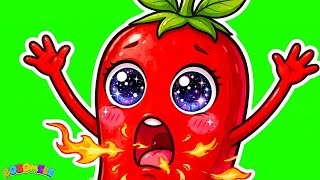 Spicy Chili Pepper Song 🌶️ Polish Hot Pepper Song for Brave Kids | BoboMele