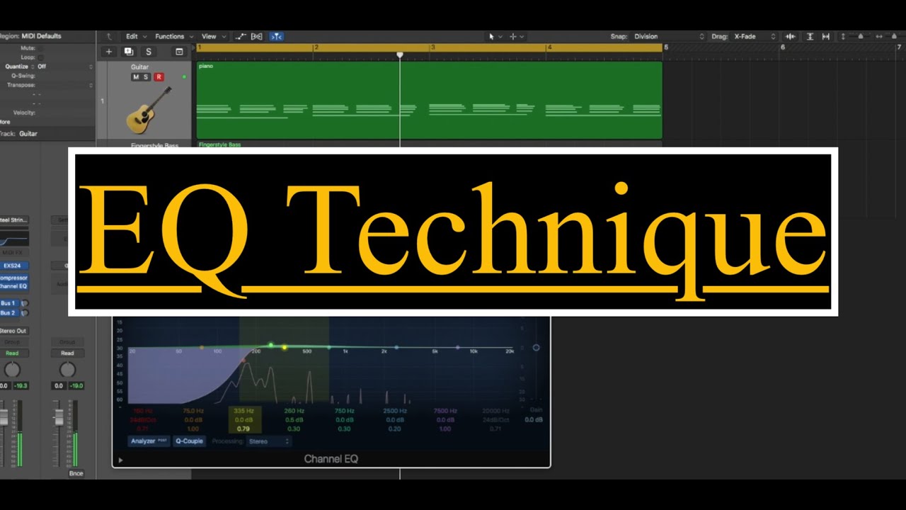EQ Technique | Logic Pro X | DAW - YouTube