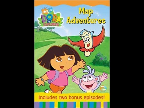 Opening to Dora The Explorer Map Adventures 2003 DVD - YouTube.