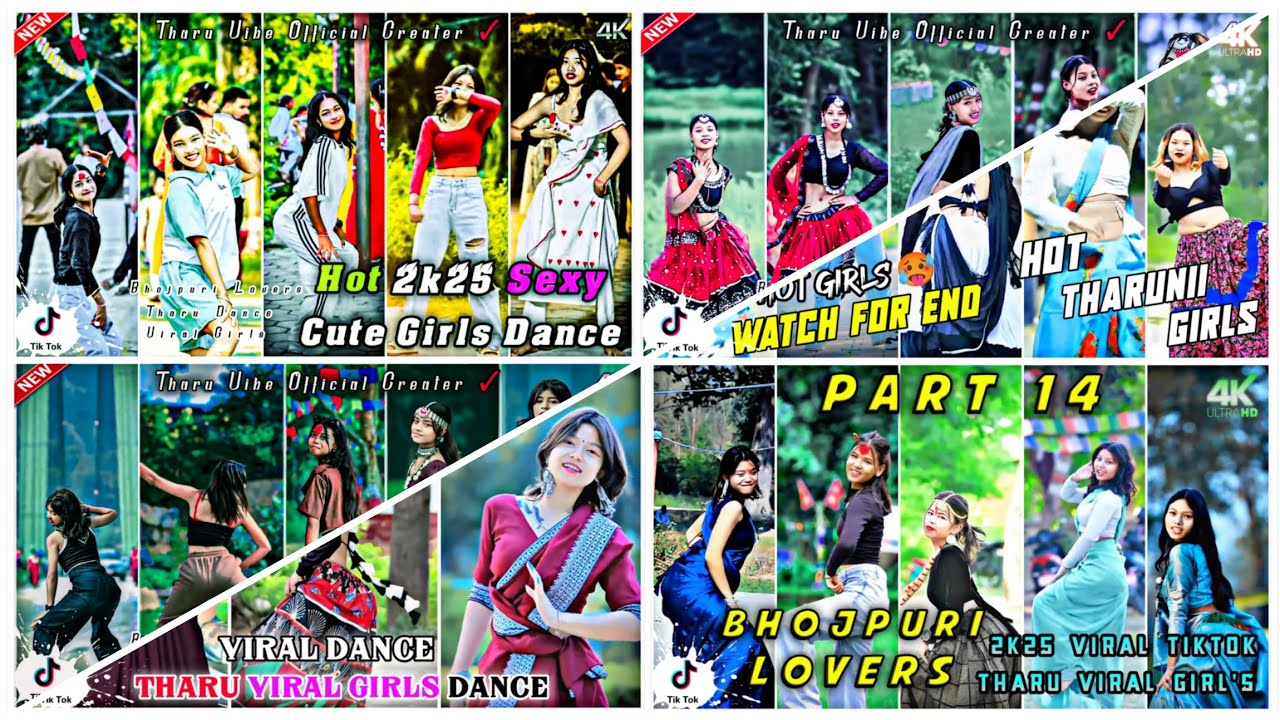 #2k25_Viral_Tharu_Girl_Dance_-_ Bhojpuri Lovers #foryou #youtube 