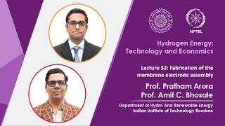 Lec 32: Fabrication of the membrane electrode assembly