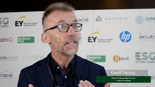 ESG Autumn Summit 2023 - Geoff Dooley, Head of Sustainability Services at Antaris Consulting