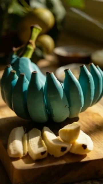Blue Java Bananas: Taste Like Vanilla 🍌🍦 - YouTube