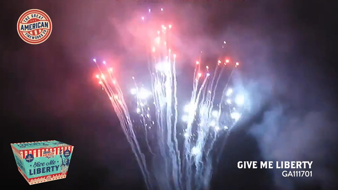 Give Me Liberty, a 500-Gram Repeater by The Great American Fireworks Co