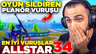 UÇARAK PLANÖRDEKİ 2 RAKİBİ VURDU (İMKANSIZ!!) 😮 EN İYİ VURUŞLAR ALLSTAR #34 | PUBG MOBILE