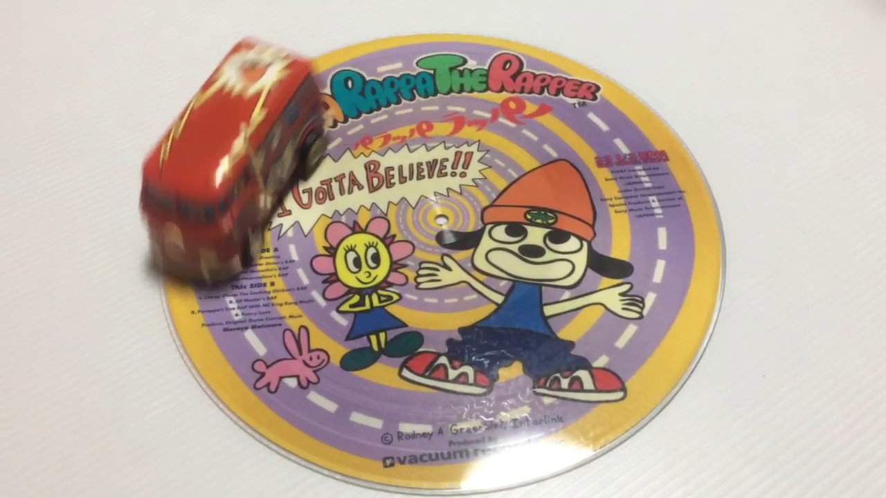 Parappa the Rapper Vacuum Records Limited Vinyl Killer Wagen