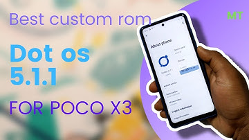 Best custom rom Dot os 5.1.1 For Poco X3 🥰😍⚡