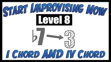 Jazz Improv for Beginners (Level 8): I AND IV Chord Guide Tone Pattern
