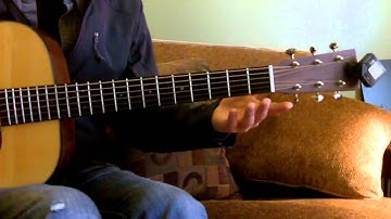 HOW TO PLAY THE "C MAJOR SCALE" ON GUITAR (OPEN POSITION)