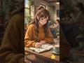 Cozy Coffee Shop Study Session ☕📚 | Autumn Anime Aesthetic Vlog