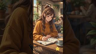 Cozy Coffee Shop Study Session ☕📚 | Autumn Anime Aesthetic Vlog