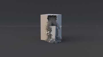 Houdini Smoke Interaction with RBD Compilation