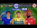 eFOOTBALL PES 2026 PPSSPP CAMERA PS5 ANDROID OFFLINE NEW KITS 2025/26 REAL FACES &amp; LATEST TRANSFERS