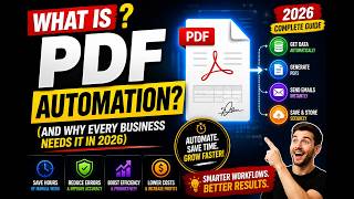 What Is PDF Automation (And Why Every Business Needs It in 2026) | Complete Beginner Guide