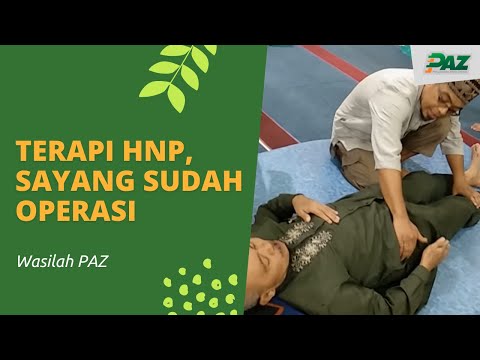 Terapi Syaraf, Syaraf Kejepit Tulang Belakang. 